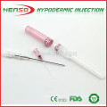 Cannula Henso IV con forma de pluma